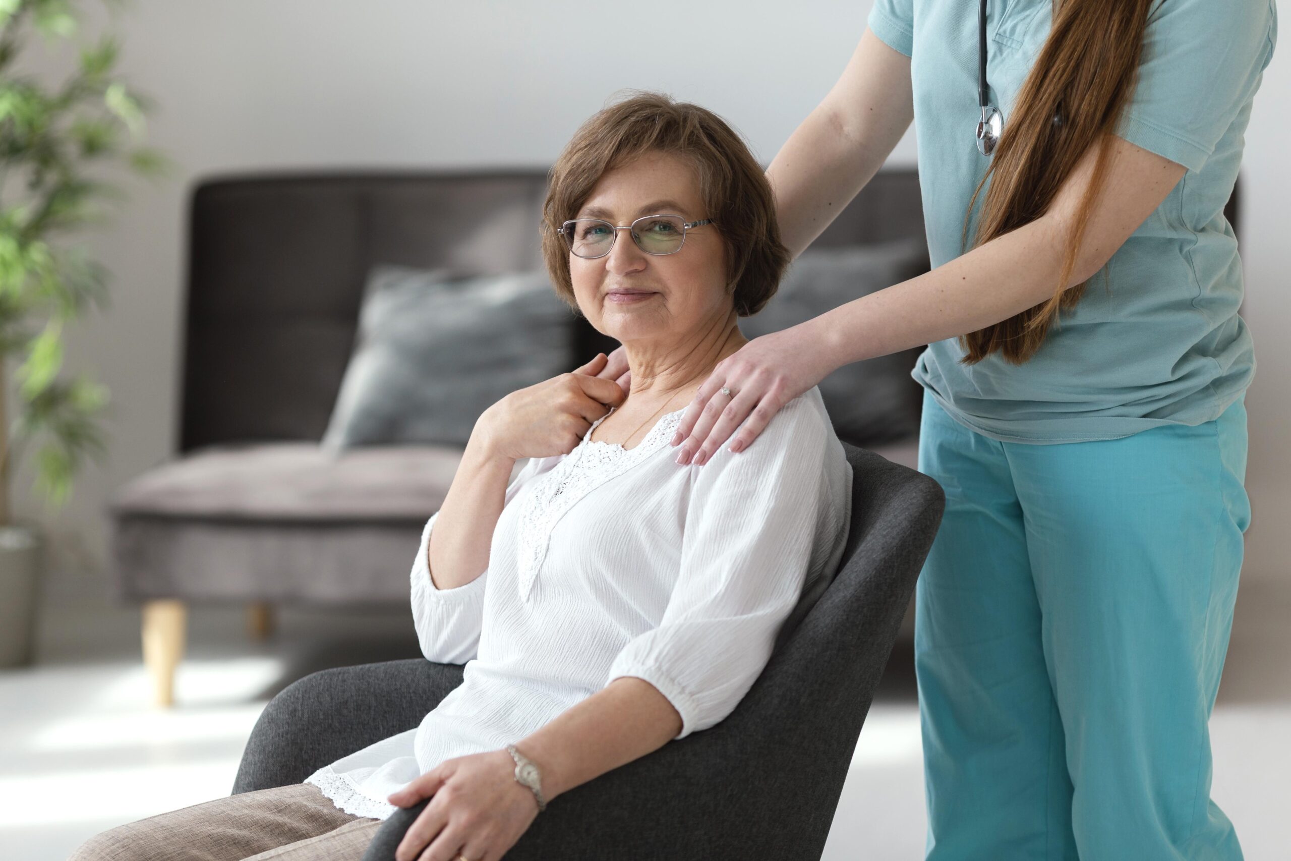Personal care support provided in a home setting