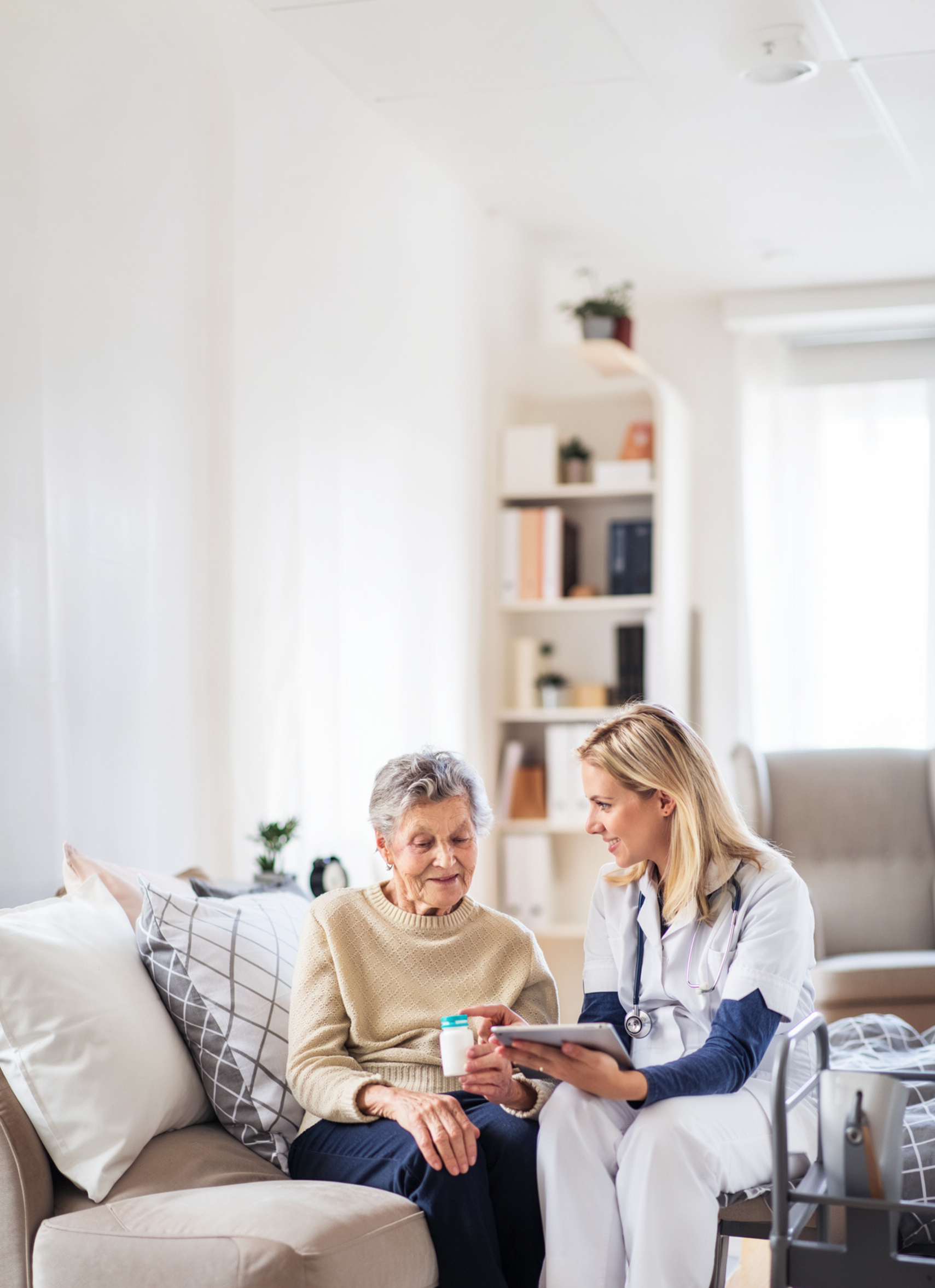 Compassionate end of life support at home